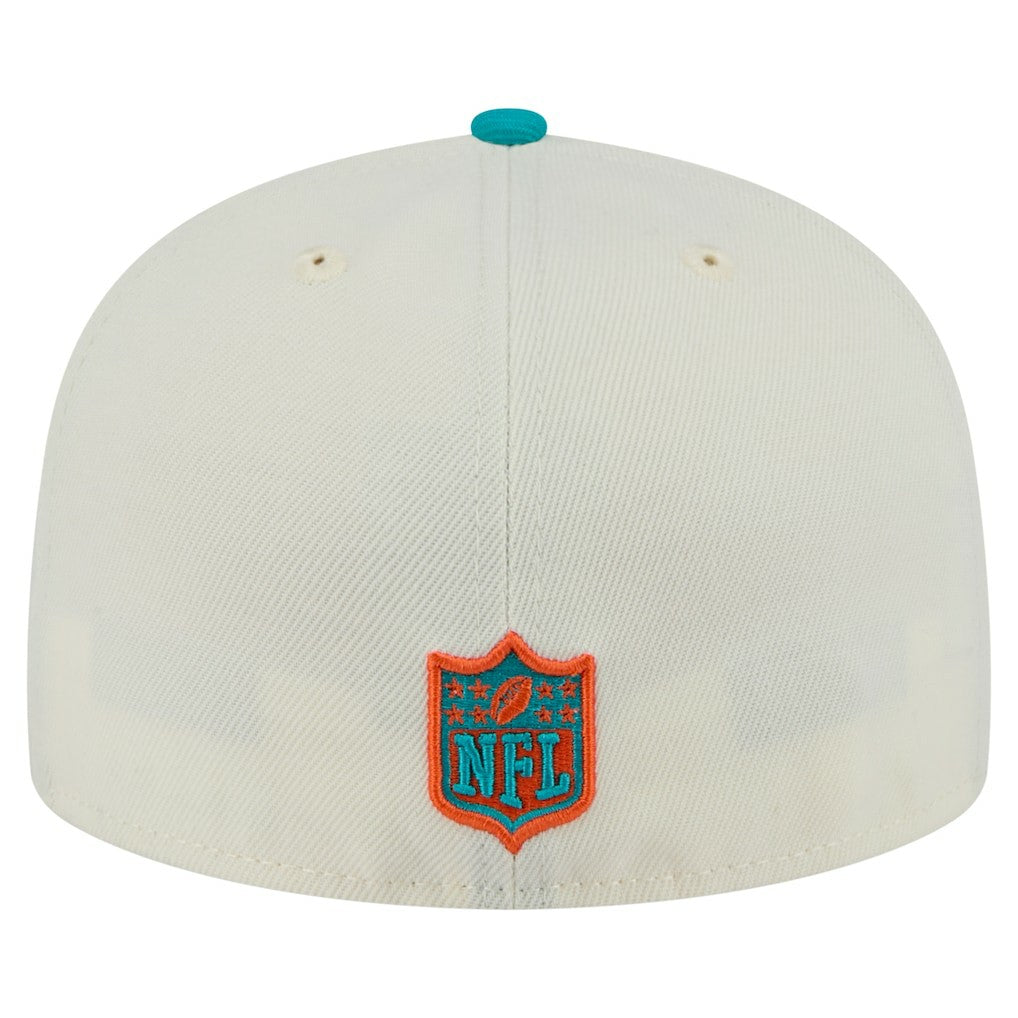 Miami Dolphins New Era Main 59FIFTY Fitted Hat