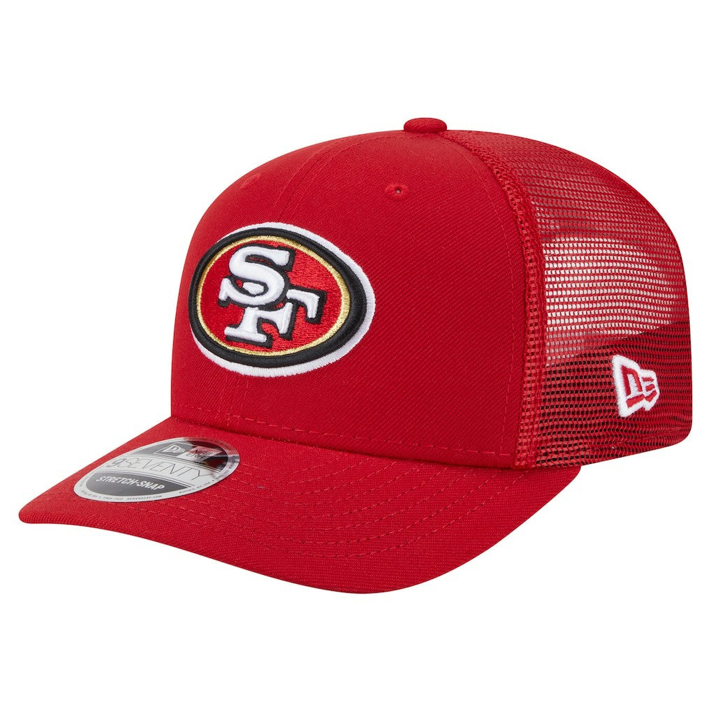 San Francisco 49ers New Era Main Trucker 9SEVENTY Stretch-Snap Hat