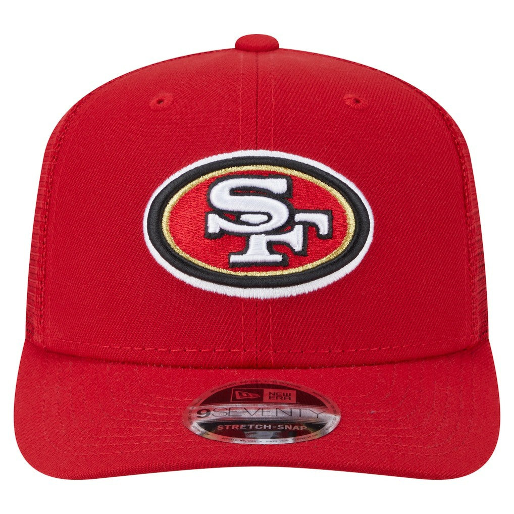 San Francisco 49ers New Era Main Trucker 9SEVENTY Stretch-Snap Hat