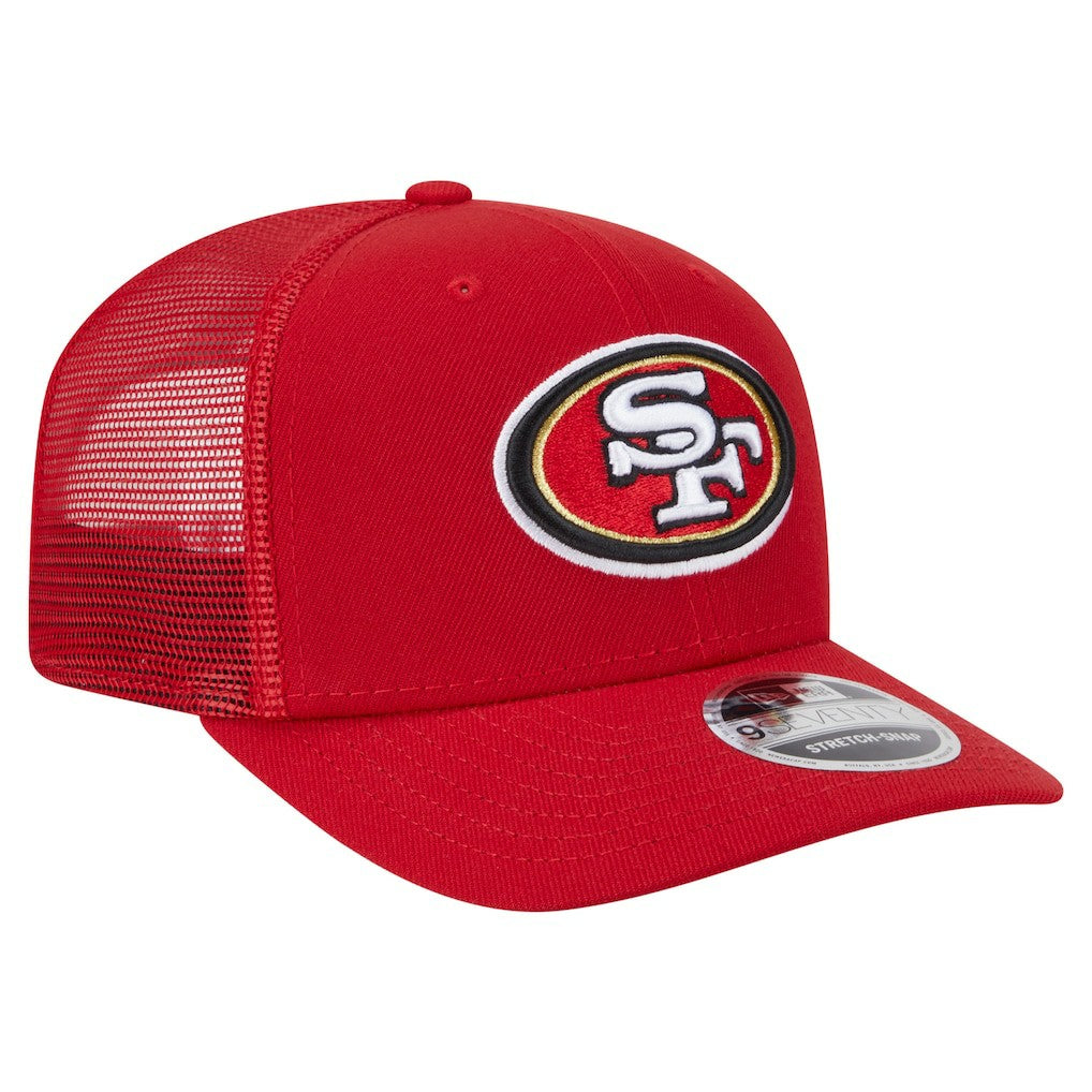 San Francisco 49ers New Era Main Trucker 9SEVENTY Stretch-Snap Hat