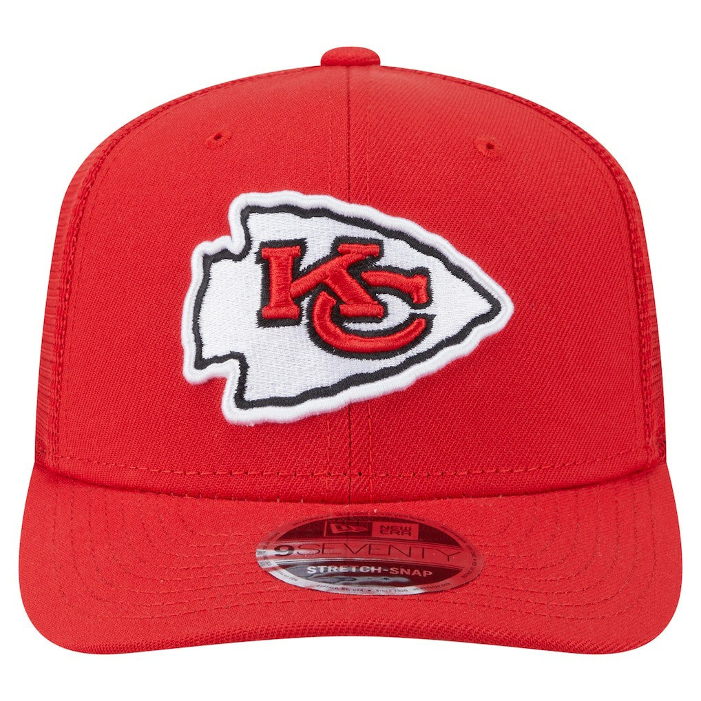 Kansas City Chiefs New Era Main Trucker 9SEVENTY Stretch-Snap Hat