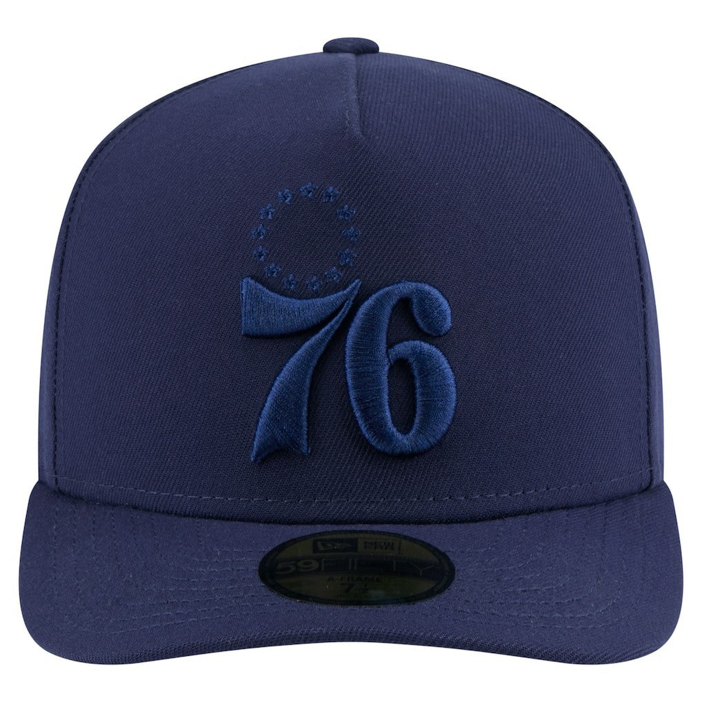 Philadelphia 76ers Colorpack A-Frame Pinch Front 59FIFTY Fitted Hat Discount
