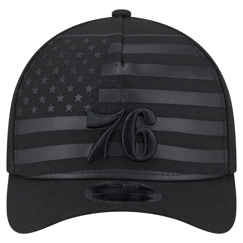 Philadelphia 76ers Game Day Flag A-Frame 9FORTY Adjustable Hat Discount