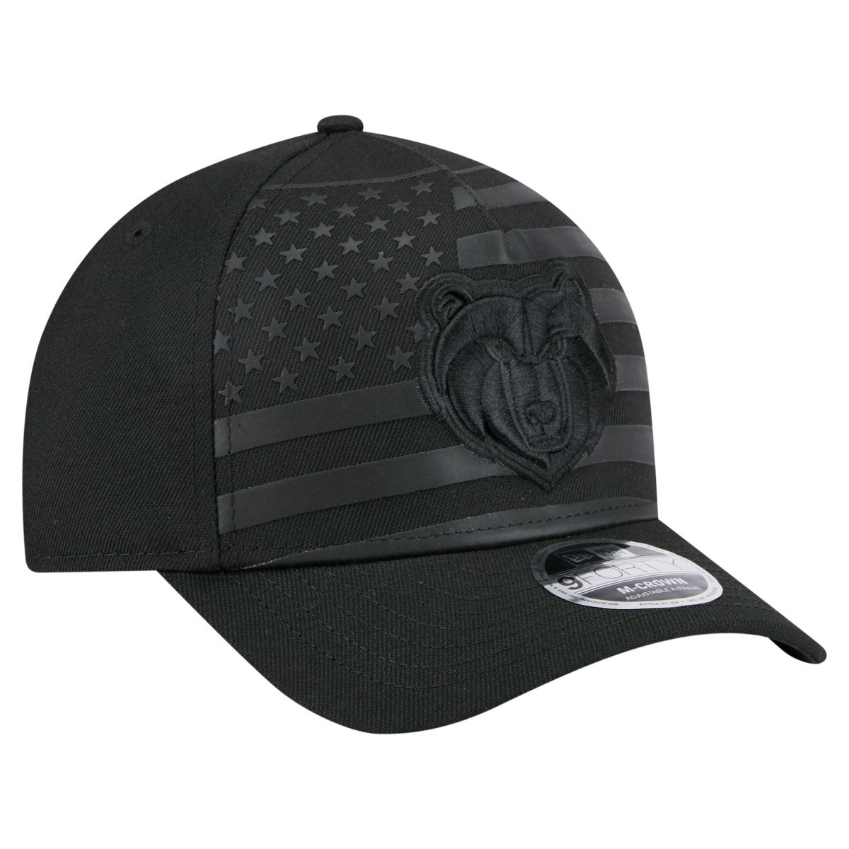 Memphis Grizzlies Game Day Flag A-Frame 9FORTY Adjustable Hat For Sale