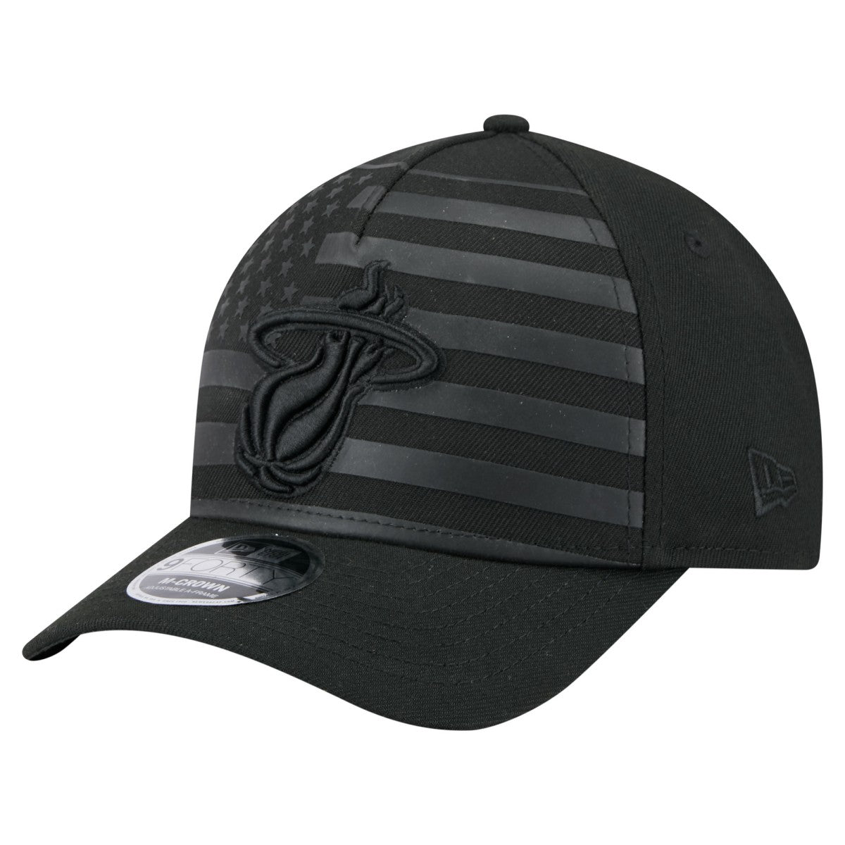 Miami Heat Game Day Flag A-Frame 9FORTY Adjustable Hat For Sale