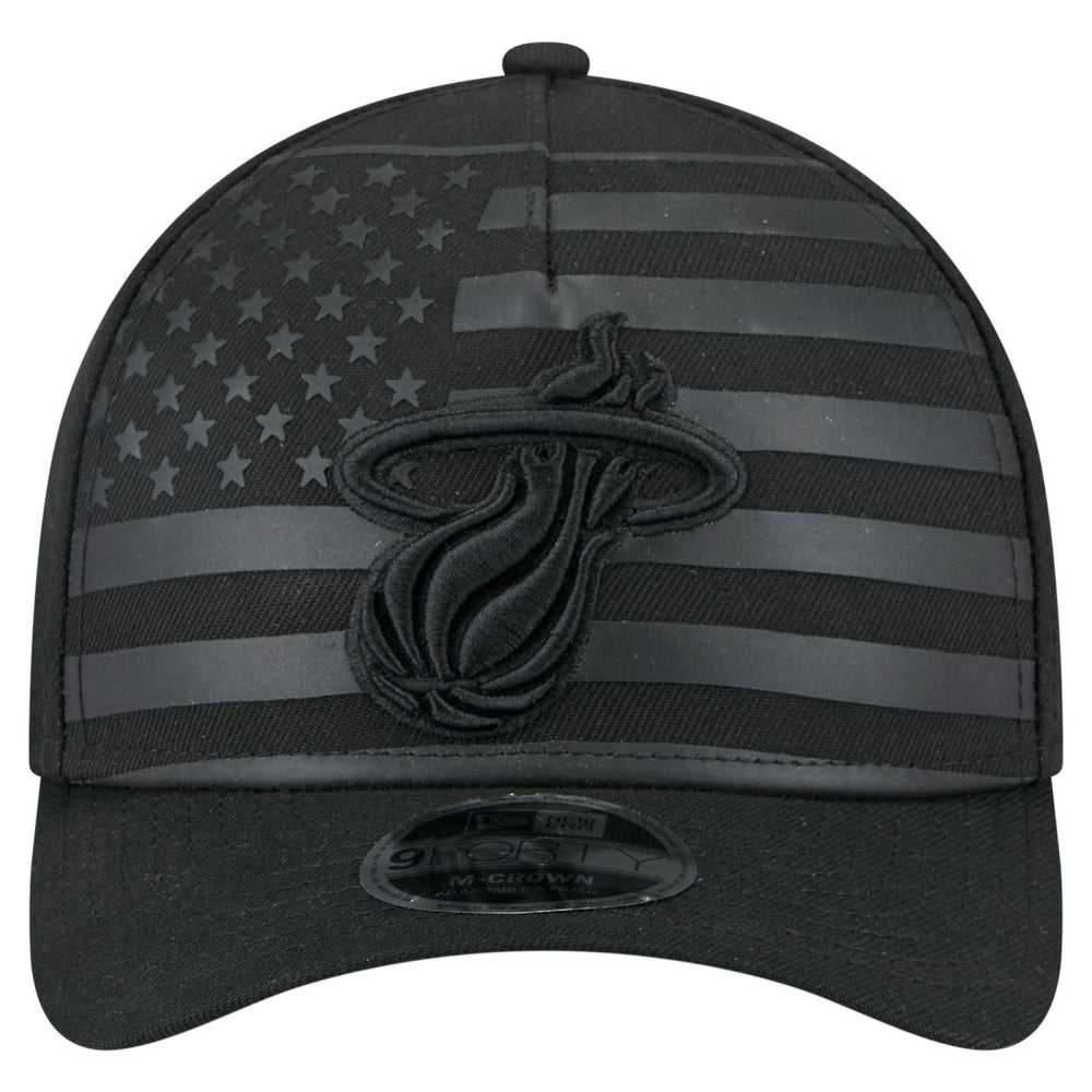 Miami Heat Game Day Flag A-Frame 9FORTY Adjustable Hat For Sale