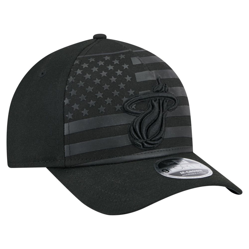 Miami Heat Game Day Flag A-Frame 9FORTY Adjustable Hat For Sale