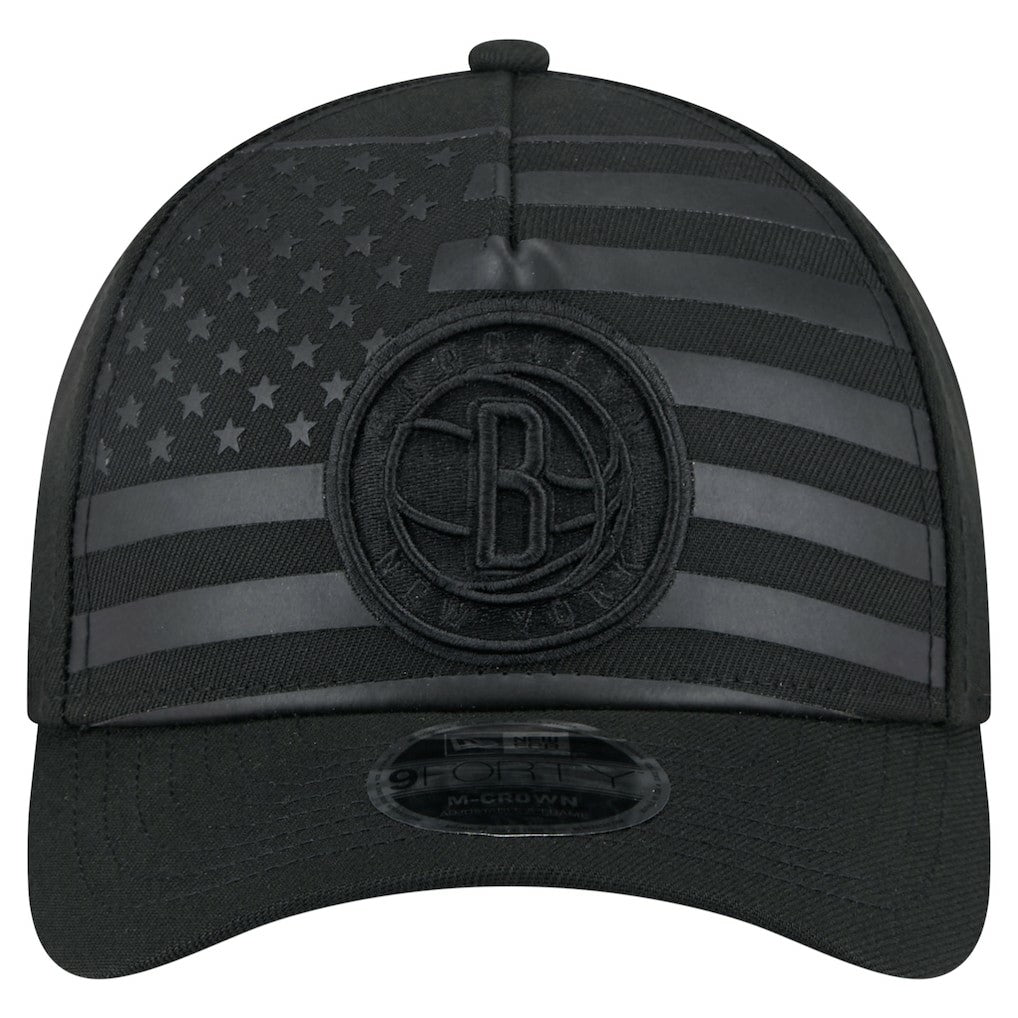 Brooklyn Nets Game Day Flag A-Frame 9FORTY Adjustable Hat On Sale