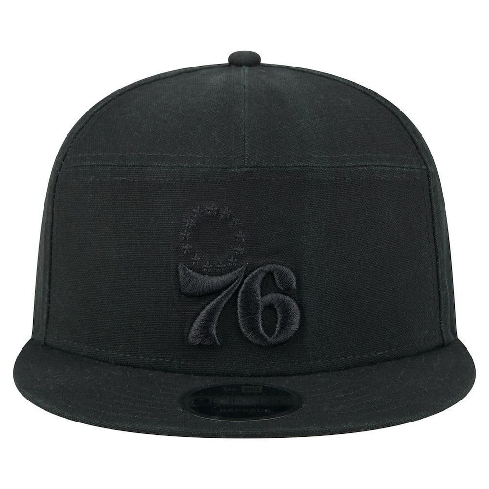 Philadelphia 76ers Adventure Canvas Split Panel 9FIFTY Snapback Hat Online