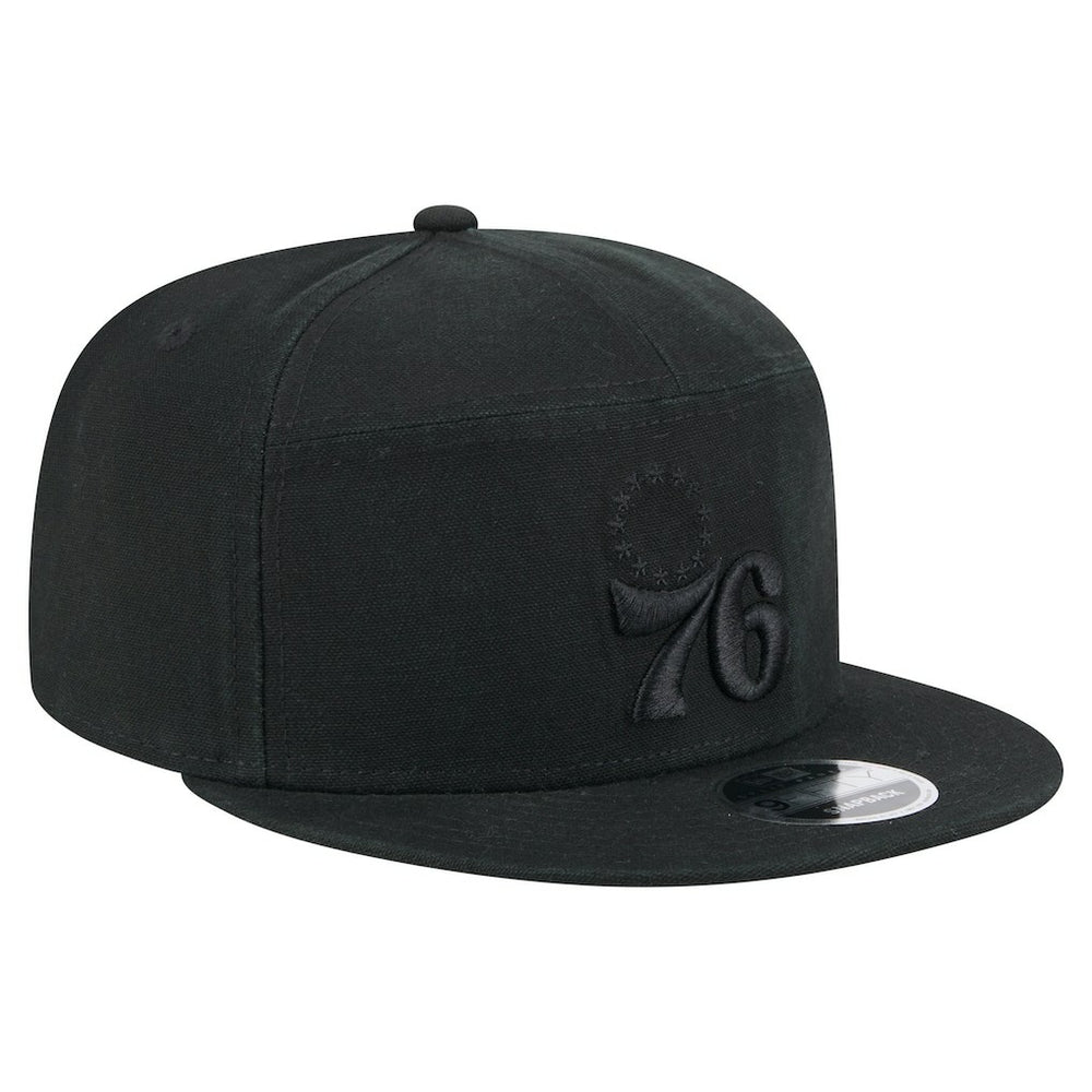 Philadelphia 76ers Adventure Canvas Split Panel 9FIFTY Snapback Hat Online