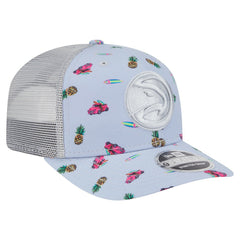 Atlanta Hawks Adventure Aloha Pattern 9SEVENTY Stretch-Snap Hat Discount
