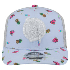 Boston Celtics Adventure Aloha Pattern 9SEVENTY Stretch-Snap Hat New