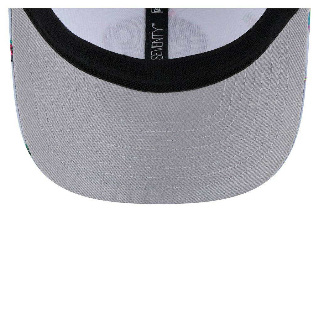 Brooklyn Nets Adventure Aloha Pattern 9SEVENTY Stretch-Snap Hat On Sale