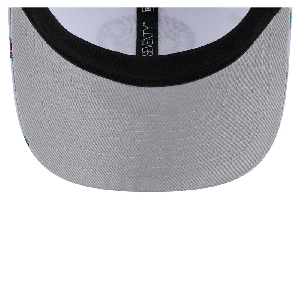 Brooklyn Nets Adventure Aloha Pattern 9SEVENTY Stretch-Snap Hat On Sale