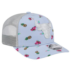 Chicago Bulls Adventure Aloha Pattern 9SEVENTY Stretch-Snap Hat Online