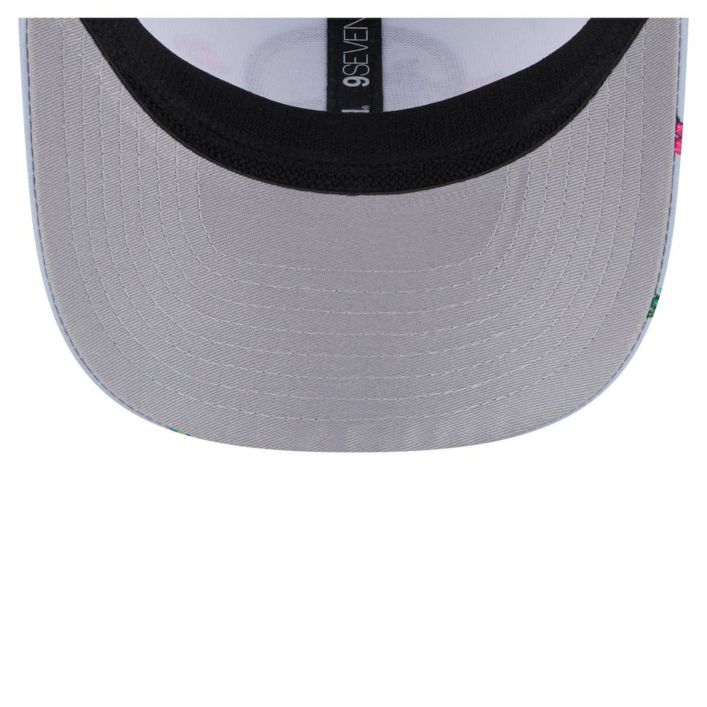 Golden State Warriors Adventure Aloha Pattern 9SEVENTY Stretch-Snap Hat sale New