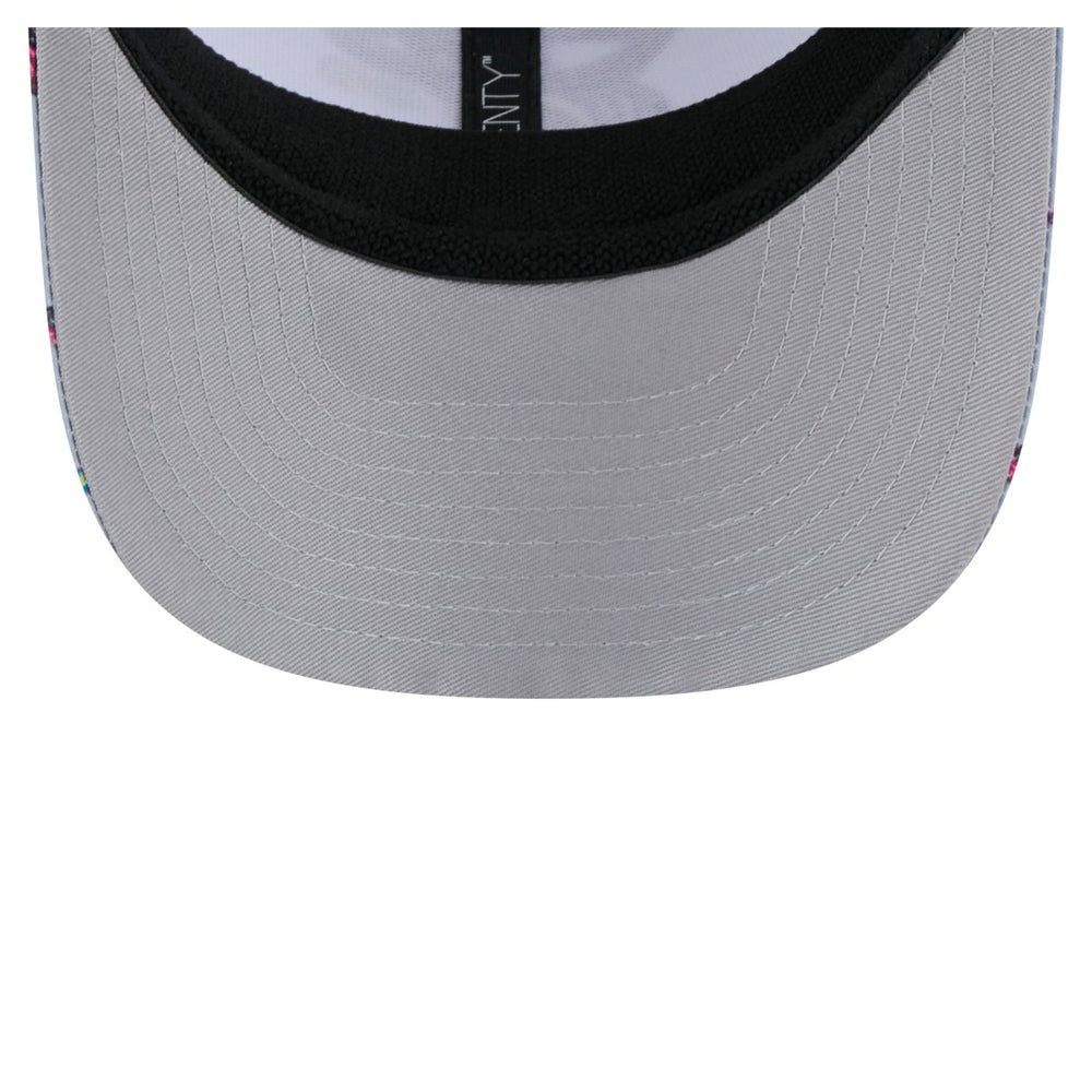 Miami Heat Adventure Aloha Pattern 9SEVENTY Stretch-Snap Hat New