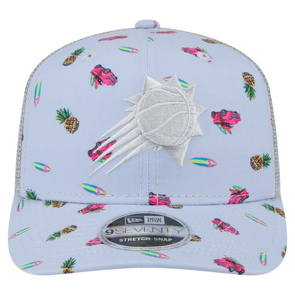 Phoenix Suns Adventure Aloha Pattern 9SEVENTY Stretch-Snap Hat On Sale