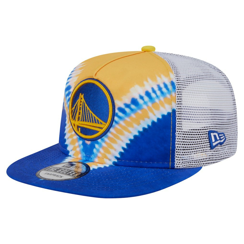 Golden State Warriors Throwback Dye Golfer Snapback Hat sale Outlet