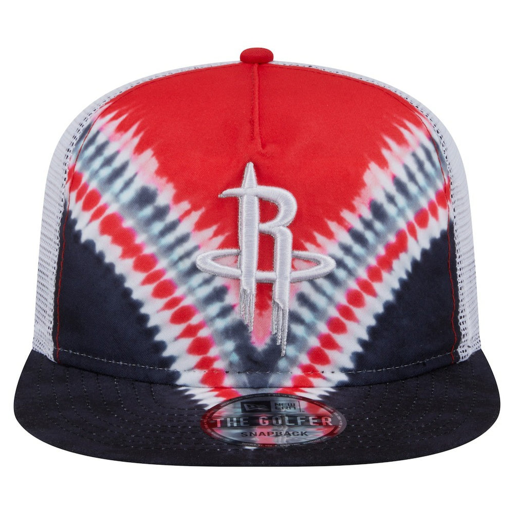 Houston Rockets Throwback Dye Golfer Snapback Hat sale For Sale