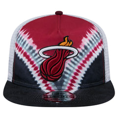 Miami Heat Throwback Dye Golfer Snapback Hat Online