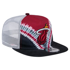 Miami Heat Throwback Dye Golfer Snapback Hat Online