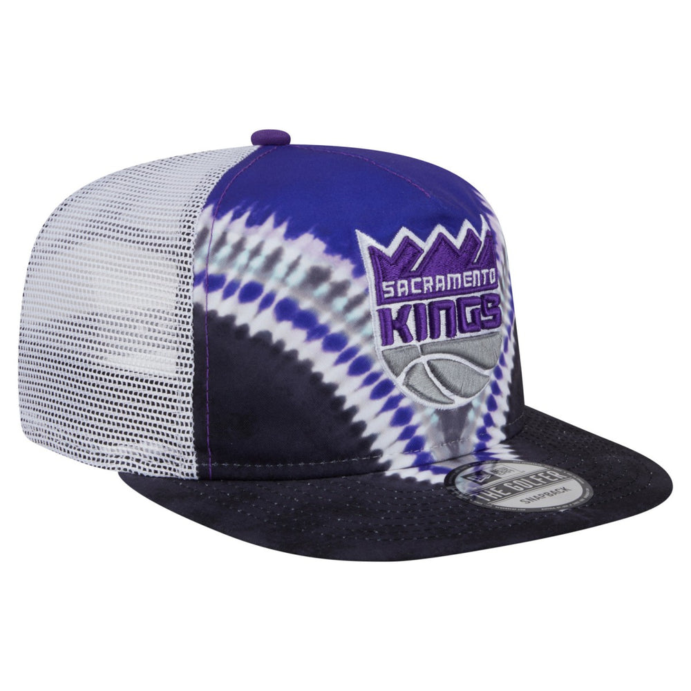 Sacramento Kings Throwback Dye Golfer Snapback Hat Discount
