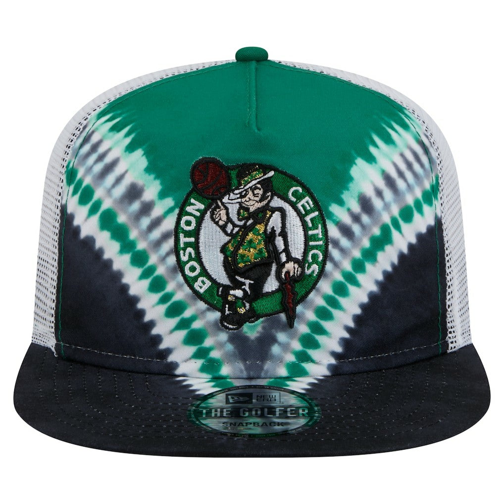 Boston Celtics Throwback Dye Golfer Snapback Hat On Sale