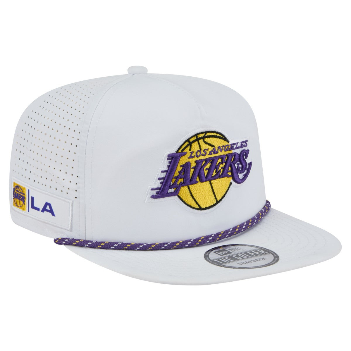 Los Angeles Lakers Performance Rope Golfer Adjustable Hat For Sale