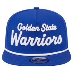Golden State Warriors Team Text Golfer Snapback Hat sale On Sale