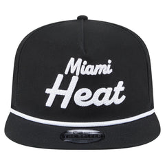 Miami Heat Team Text Golfer Snapback Hat On Sale