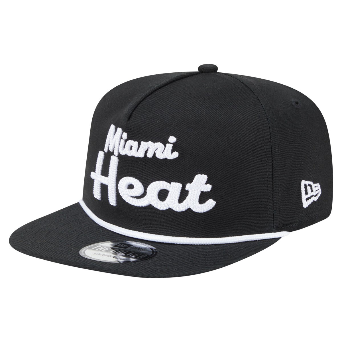 Miami Heat Team Text Golfer Snapback Hat On Sale