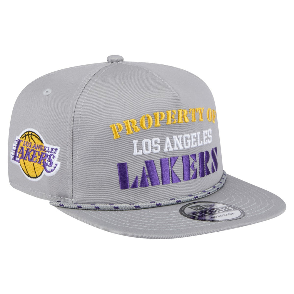 Los Angeles Lakers Throwback Property Of Golfer Snapback Hat Online