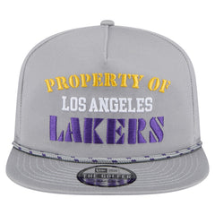Los Angeles Lakers Throwback Property Of Golfer Snapback Hat Online