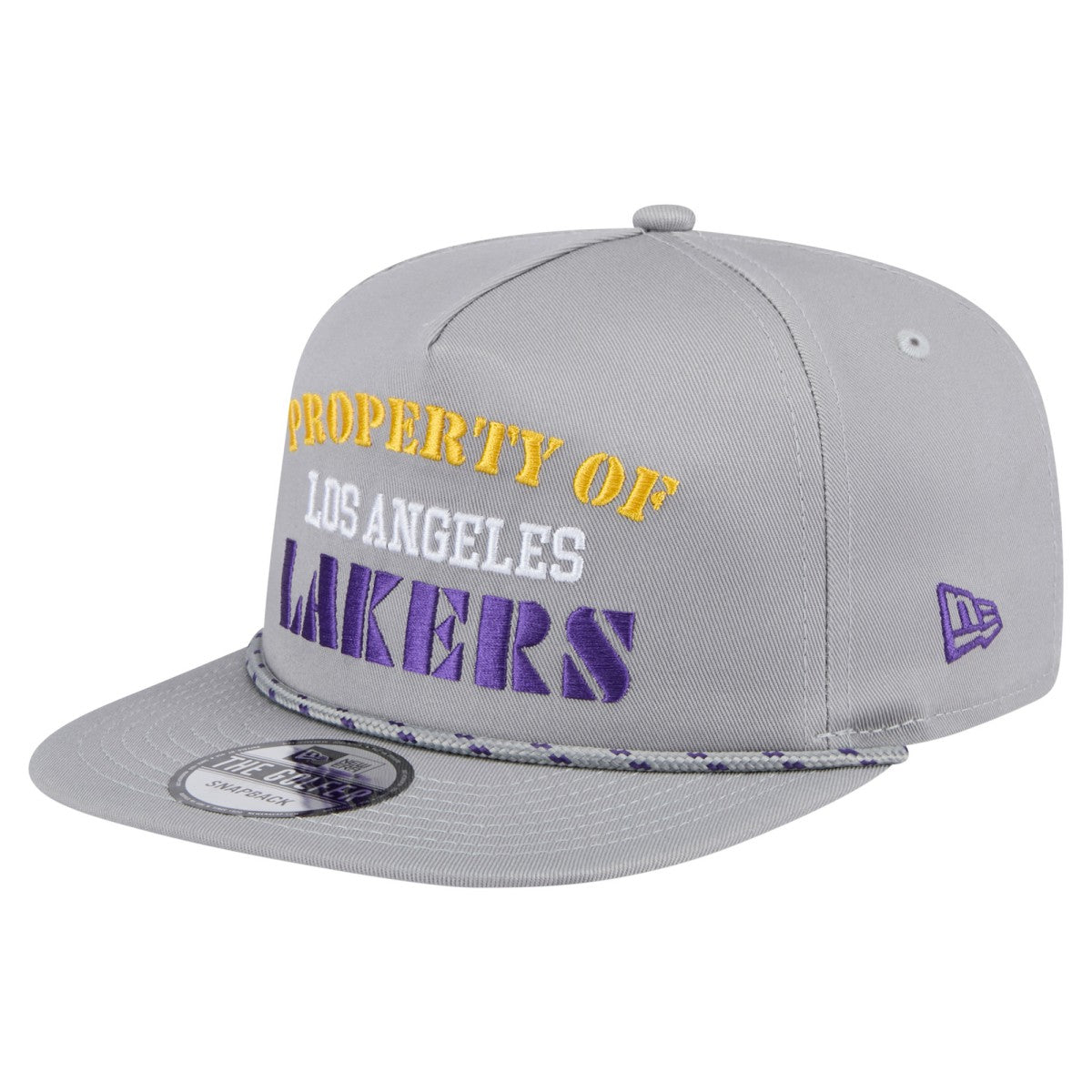 Los Angeles Lakers Throwback Property Of Golfer Snapback Hat Online