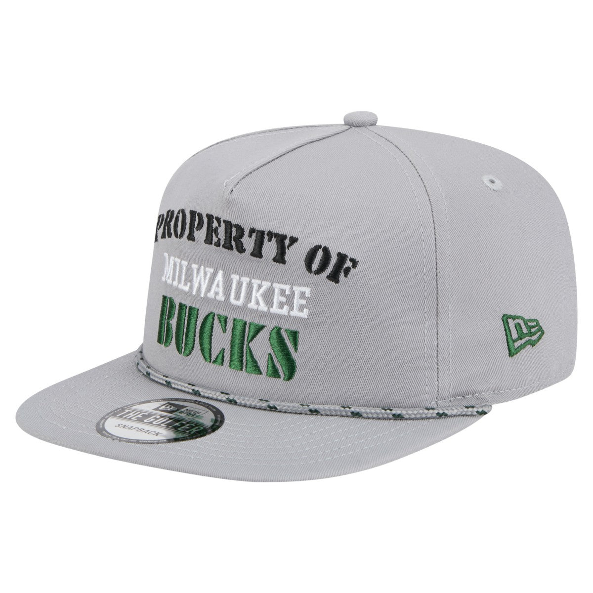 Milwaukee Bucks Throwback Property Of Golfer Snapback Hat Discount