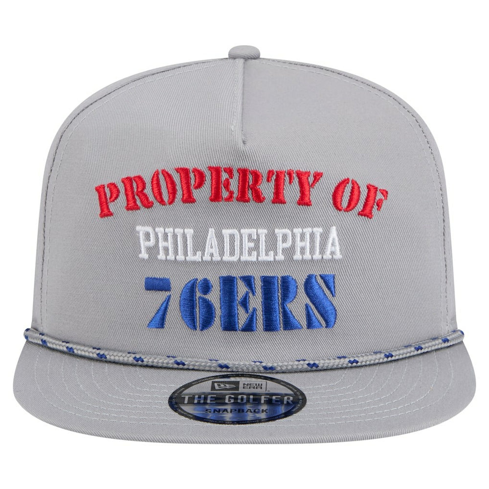 Philadelphia 76ers Throwback Property Of Golfer Snapback Hat Online