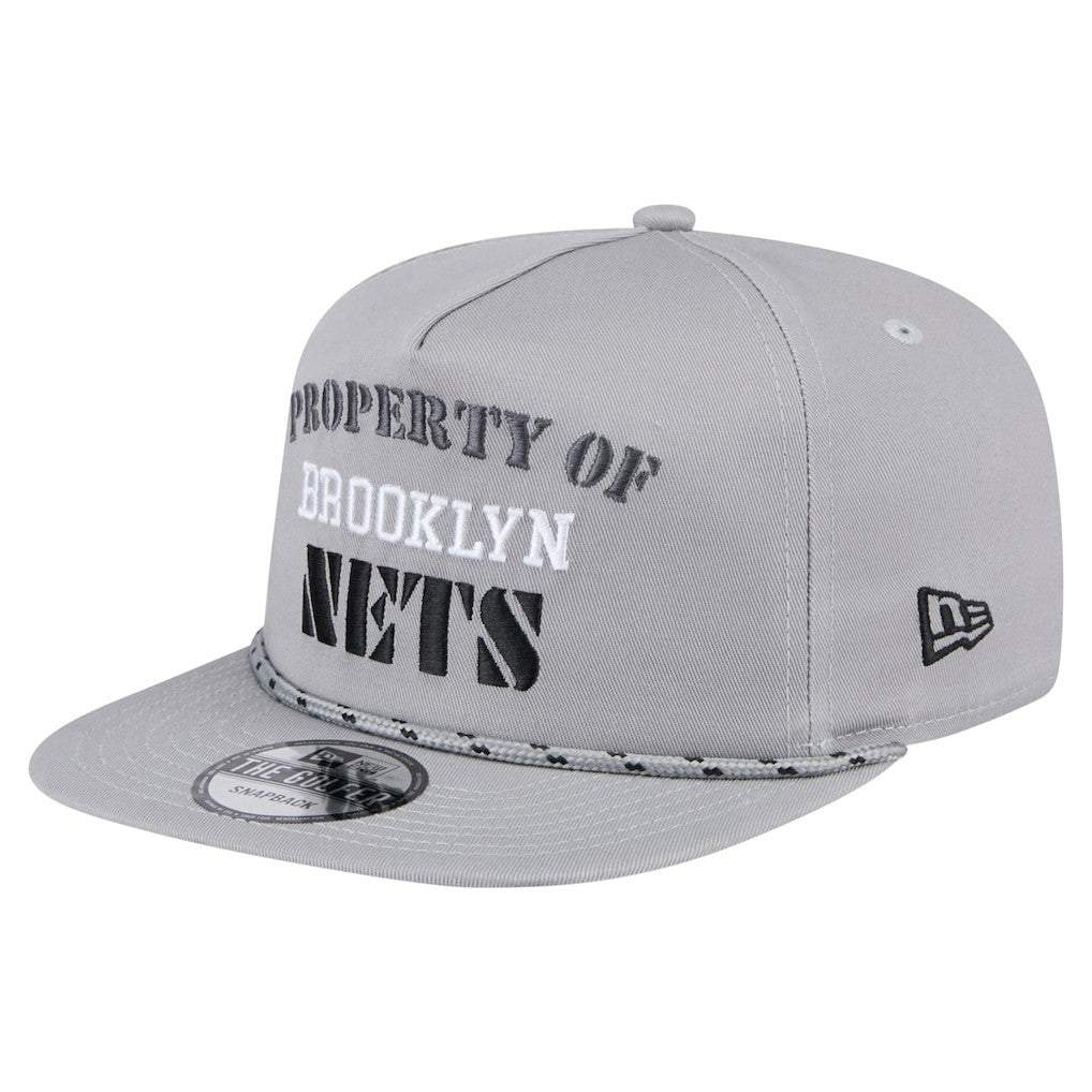 Brooklyn Nets Throwback Property Of Golfer Snapback Hat Discount
