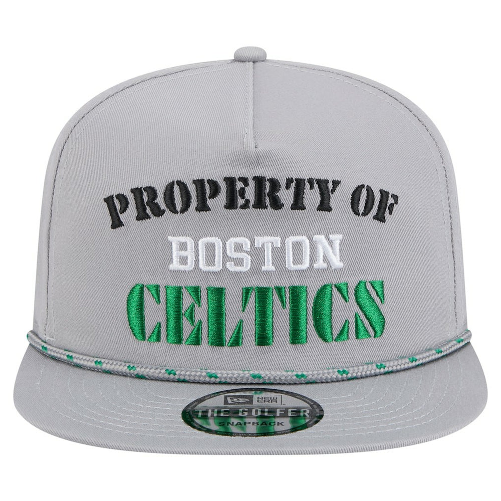 Boston Celtics Throwback Property Of Golfer Snapback Hat For Sale