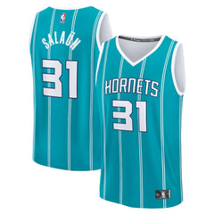 Tidjane Salaun Charlotte Hornets 2024 NBA Draft Fast Break Player Jersey New