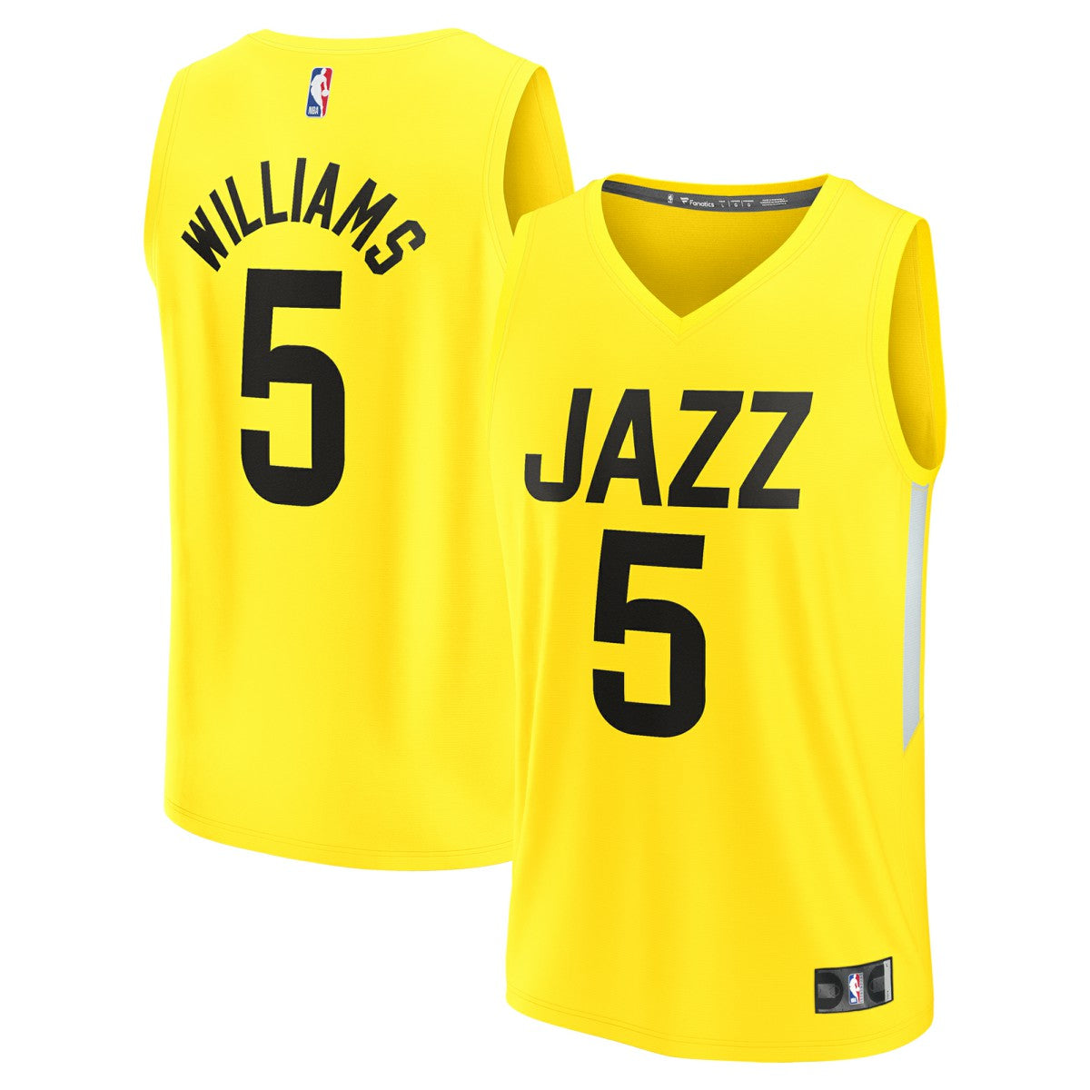 Cody Williams Utah Jazz 2024 NBA Draft Fast Break Player Jersey Discount