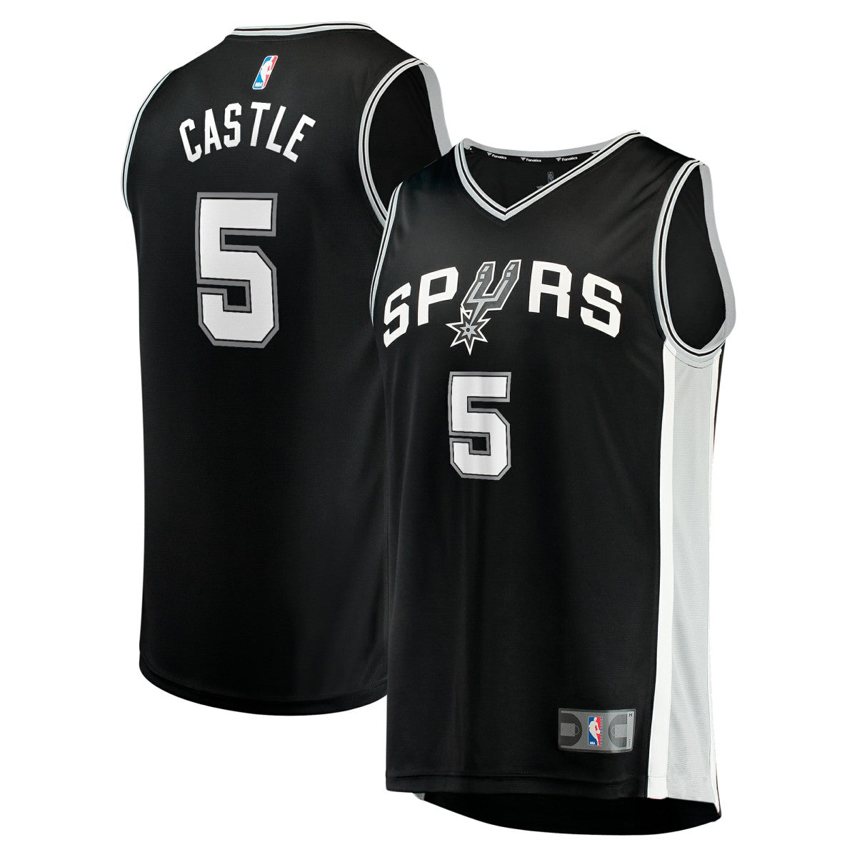 Stephon Castle San Antonio Spurs Youth 2024 NBA Draft Fast Break Player Jersey Online