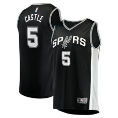 Stephon Castle San Antonio Spurs Youth 2024 NBA Draft Fast Break Player Jersey Online