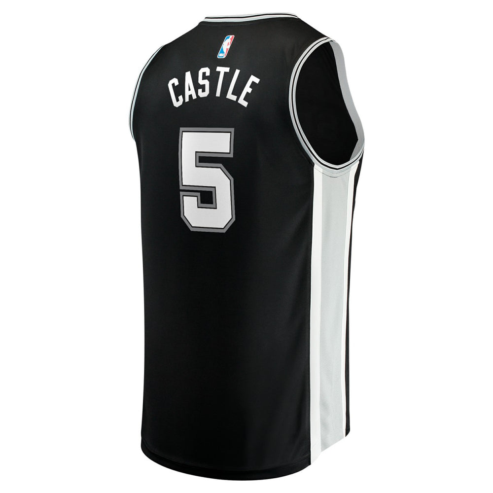 Stephon Castle San Antonio Spurs Youth 2024 NBA Draft Fast Break Player Jersey Online