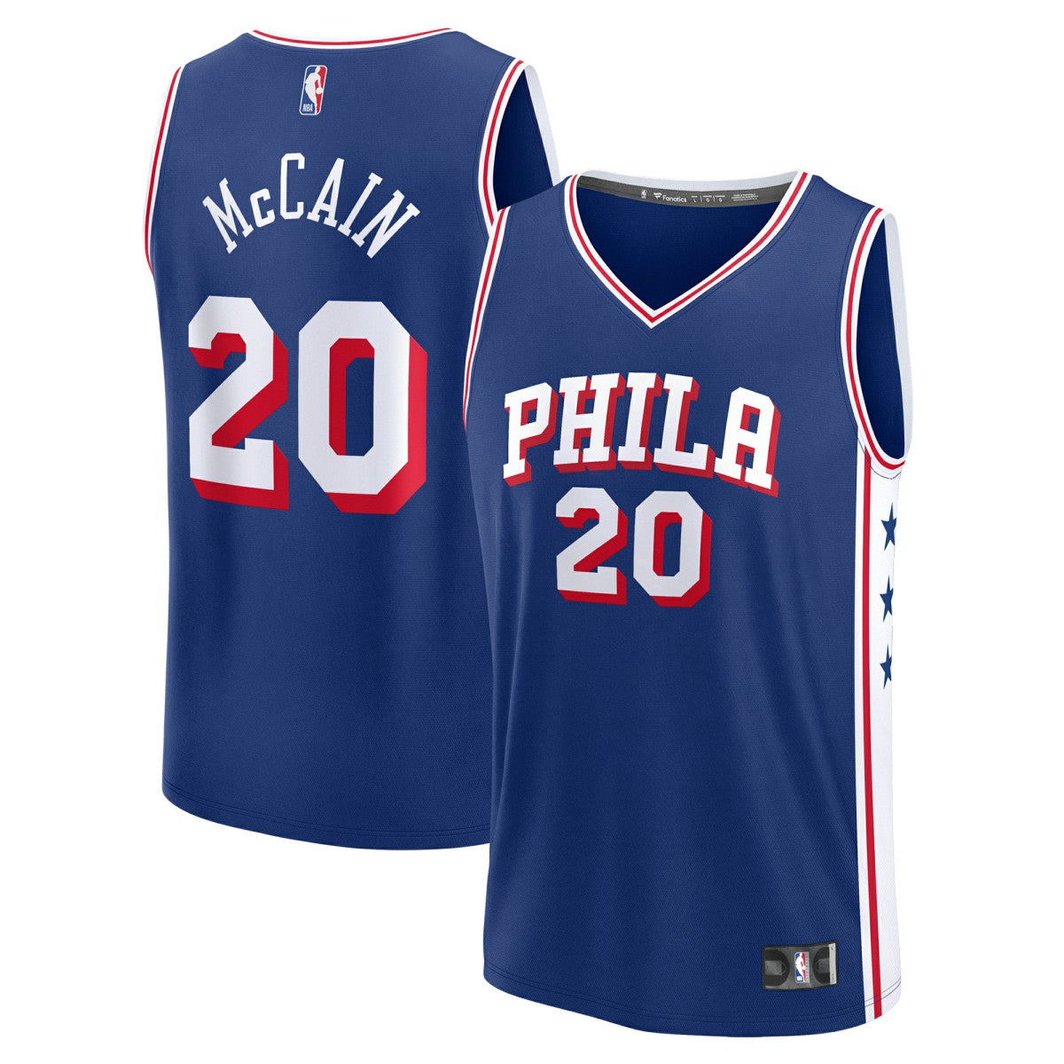 Jared McCain Philadelphia 76ers 2024 NBA Draft Fast Break Player Jersey Online