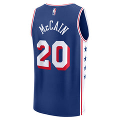Jared McCain Philadelphia 76ers 2024 NBA Draft Fast Break Player Jersey Online