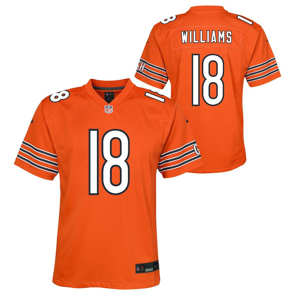 Chicago Bears Nike Caleb Williams  Youth Game Jersey