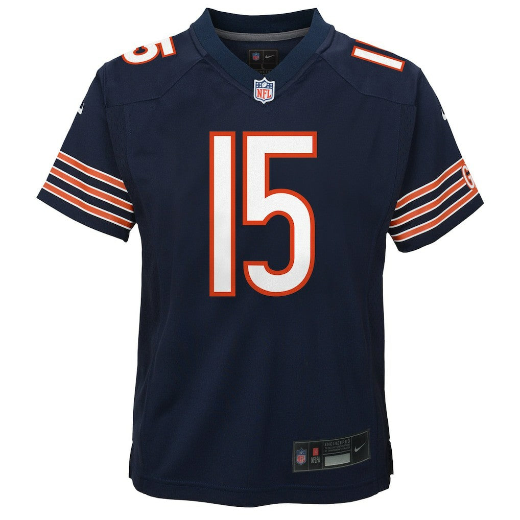 Chicago Bears Nike Rome Odunze  Youth Game Jersey