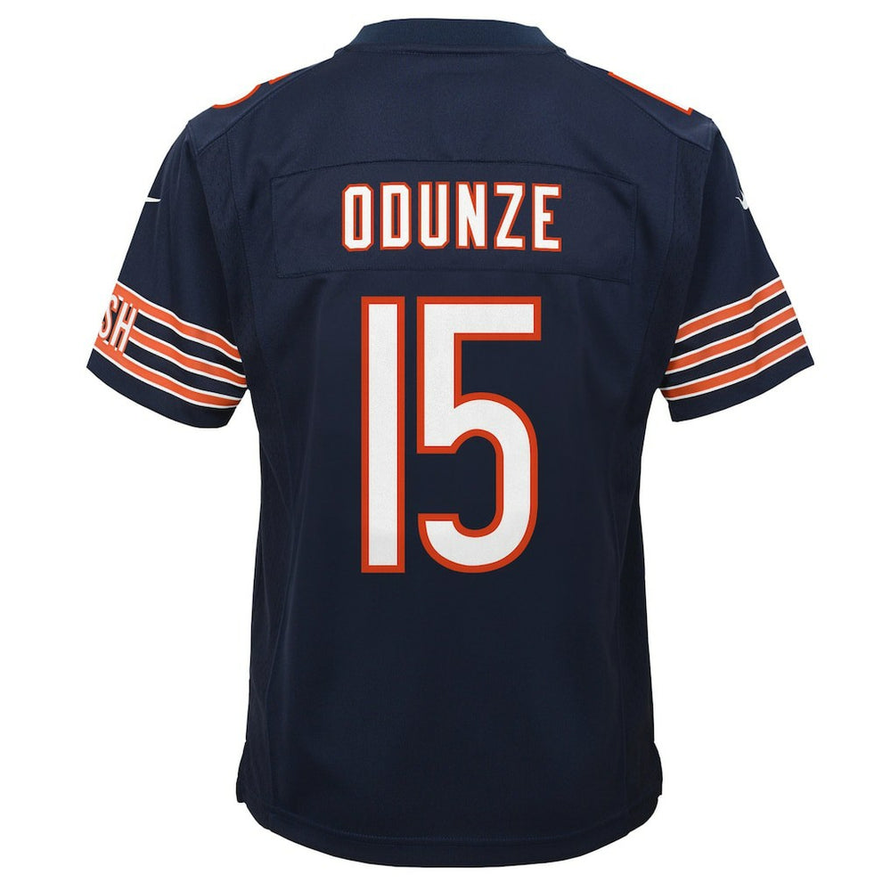 Chicago Bears Nike Rome Odunze  Youth Game Jersey
