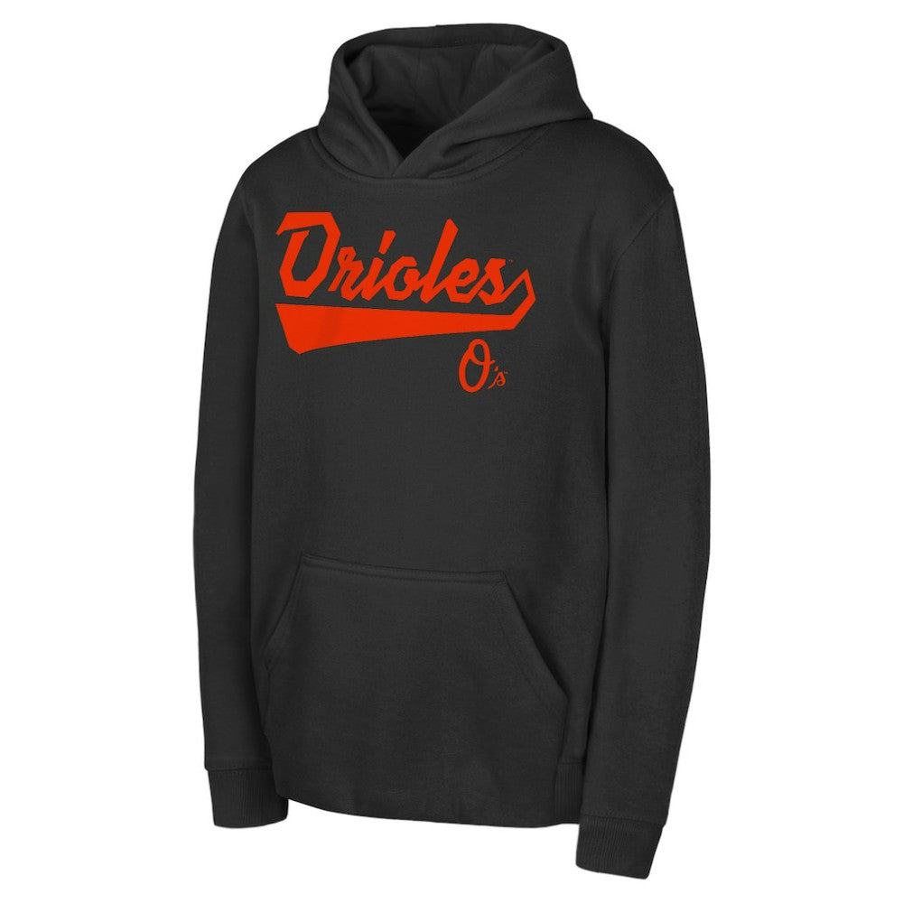 Baltimore Orioles Youth Tailor Made Fleece Pullover Hoodie | MLB Discount